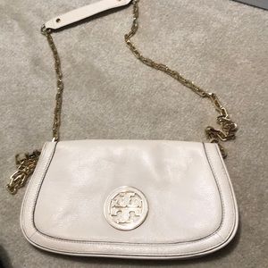 Tory Burch crossbody/clutch ivory